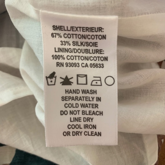 Nic+Zoe Silk/Cotton Blend Faux Wrap Skirt - Picture 6 of 6